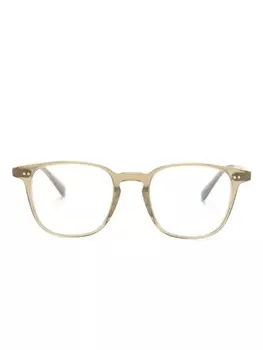 Oliver Peoples очки Nev в квадратной оправе, нейтральный цвет