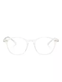 Oliver Peoples очки Ronne в квадратной оправе, нейтральный цвет