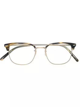 Oliver Peoples очки 'Willman', коричневый