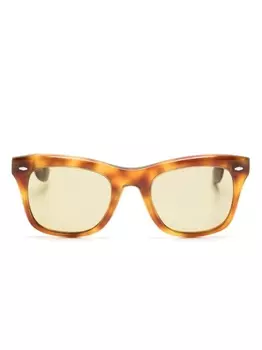 Oliver Peoples солнцезащитные очки Mr. Brunello черепаховой расцветки, коричневый