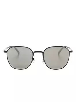 Oliver Peoples солнцезащитные очки Rynn в квадратной оправе, черный