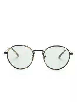 Oliver Peoples солнцезащитные очки Sidell в оправе панто, черный