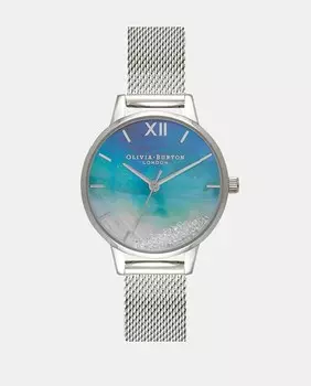 Olivia Burton OB16US63 женские часы со стальной сеткой Olivia Burton, серебро