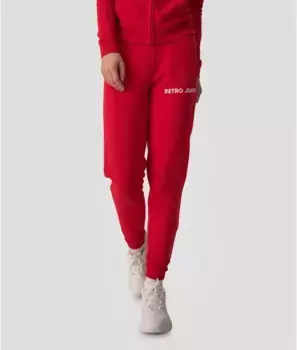 Olivia Out теплые брюки Retro Jeans, красный