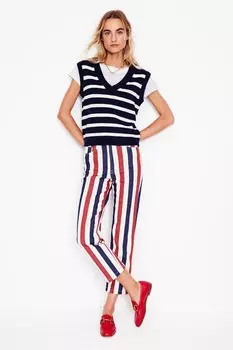 Оливия мериносовая майка Boden, синий