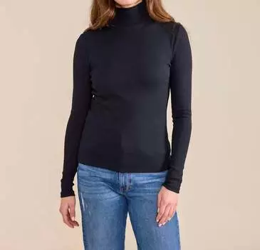 Оливия Топ в черном цвете S'edge