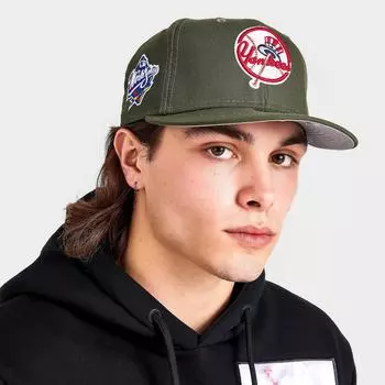 Оливковая кепка New Era New York Yankees MLB 59FIFTY, зеленый