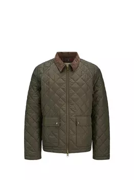 Оливковая мужская куртка Jack&Jones
