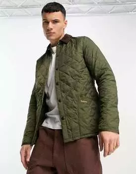 Оливковая стеганая куртка Barbour Heritage Liddesdale