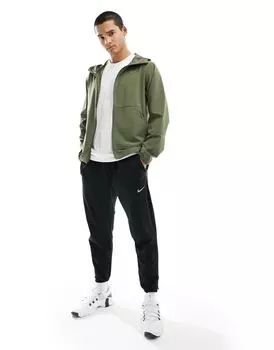 Оливковая водоотталкивающая куртка Nike Unlimited