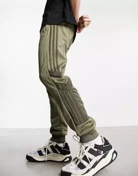 Оливково-зеленые джоггеры adidas Originals Rekive