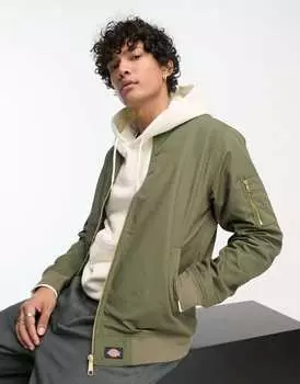 Оливково-зеленый бомбер Dickies Hughson
