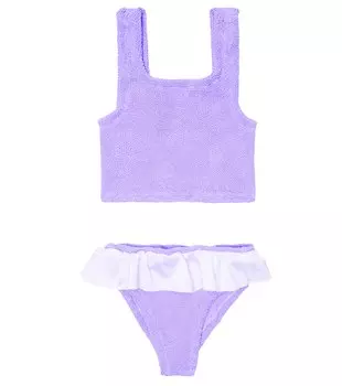 Раздельный купальник Hunza G, фиолетовый