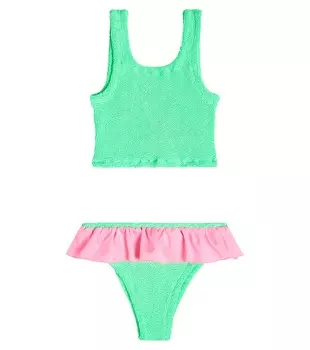 Раздельный купальник Hunza G, зеленый