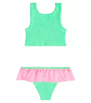 Оливковое бикини Hunza G, зеленый