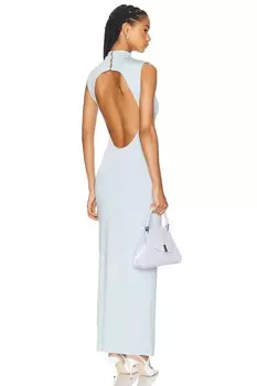 Оливковое платье Ser.O.Ya, цвет Powder Blue