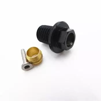 Оливковое + вставной штифт для тормозной магистрали SM-BH90-JK-SSR SHIMANO, черный / черный / черный