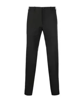 Оливковые брюки чиносы Incotex, зеленый