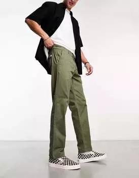 Оливковые брюки чиносы свободного кроя Jack & Jones Intelligence Kane