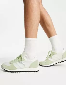 Оливковые кроссовки adidas Originals TRX Vintage