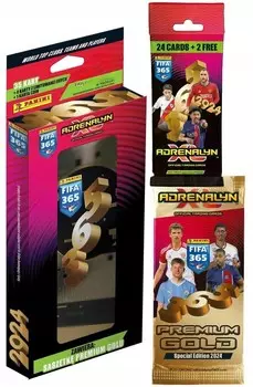 Оловянные коллекционные жестяные футбольные карточки Panini Special Limited Limited Fifa 365 2024 года