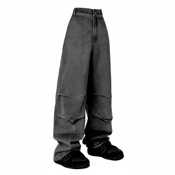 OLRIK Джинсы ОЛРИК унисекс, Черный