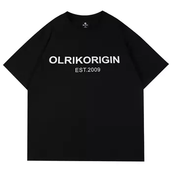 OLRIK ОЛРИК Футболка унисекс, Черный