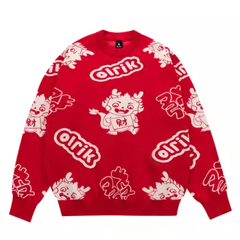 OLRIK ОЛРИК Свитер унисекс, Черный