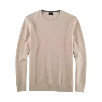 OLYMP Свитер с круглым вырезом "OLYMP Knit Casual", бежевый