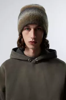 Омбре – полосатая шляпа Weekday, бежевый