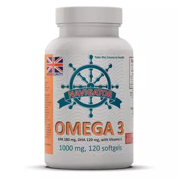 ОМЕГА 3 ЭПК 180 мг ДГК 120 мг, Навигатор Inna marka