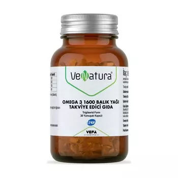 Омега-3 Venatura, 1600 мг, 30 капсул