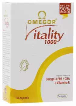 Omegor Vitality 1000 60 капсул Добавка жирных кислот