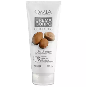 Omia Марокканский бархатистый питательный крем для тела с аргановым маслом 200 мл