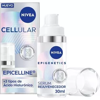 Омолаживающая сыворотка Cellular Epigenetics с эпицеллиновым уходом за лицом Nivea