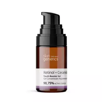 Омолаживающий концентрированный гель Retinol + Ceramides Skin Generics, 20 ml