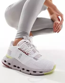 ON – Cloudnova – розовые спортивные туфли с яркими деталями On Running