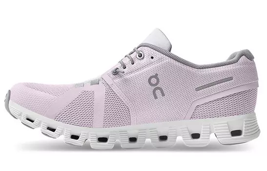 On Running Cloud 5 Lily Pink Frost Women's