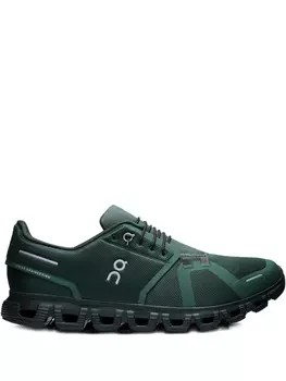 On Running кроссовки Cloud 6 Dark Green, зеленый