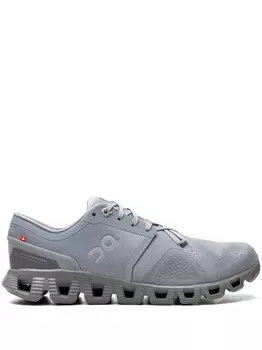 On Running кроссовки Cloud X 3 "Mist/Rock", серый
