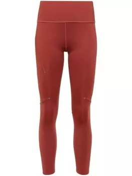 On Running легинсы Performance Tights 7 | 8, коричневый