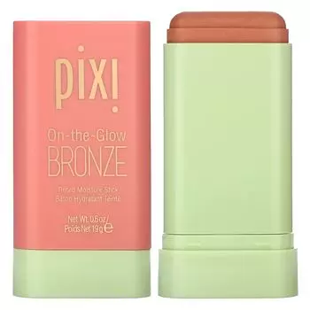 On-the-Glow Bronze, Тонированный увлажняющий стик, теплое сияние, 0,6 унции (19 г) Pixi Beauty