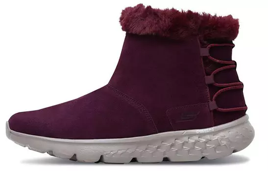 ON THE GO Зимние ботинки женские бордовые Skechers