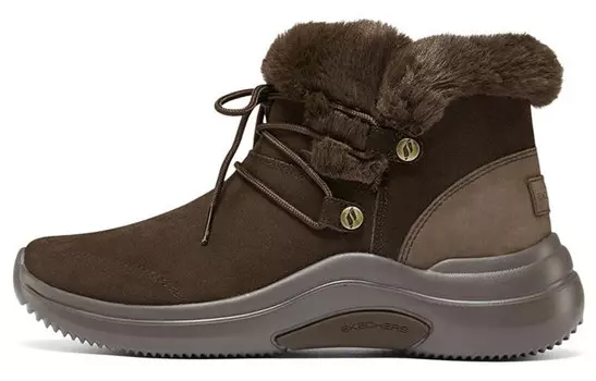 ON THE GO Зимние ботинки женские Deep Coffee/ash Skechers