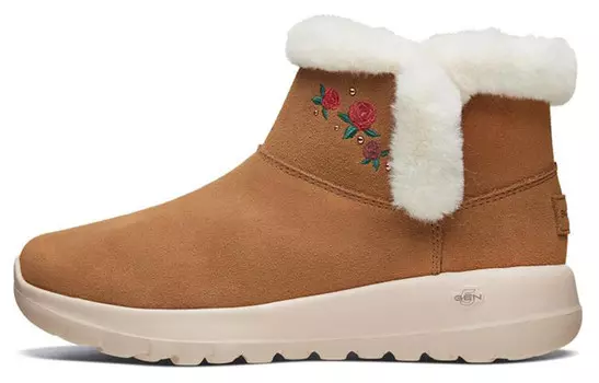 ON THE GO Зимние ботинки женские каштановые Skechers
