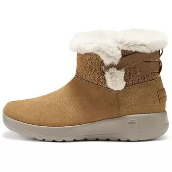 ON THE GO Зимние ботинки женские каштановые Skechers, цвет Chestnut