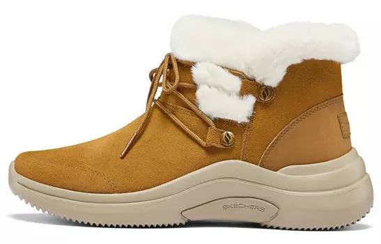 ON THE GO Зимние ботинки женские Кофейный/белый Skechers