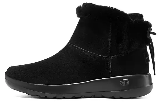 ON THE GO Зимние ботинки женские среднего размера черного цвета Skechers