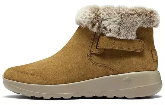 ON THE GO Зимние ботинки женские среднего размера желтые Skechers