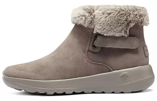 ON THE GO Зимние ботинки женские среднего размера, темно-серо-коричневые Skechers